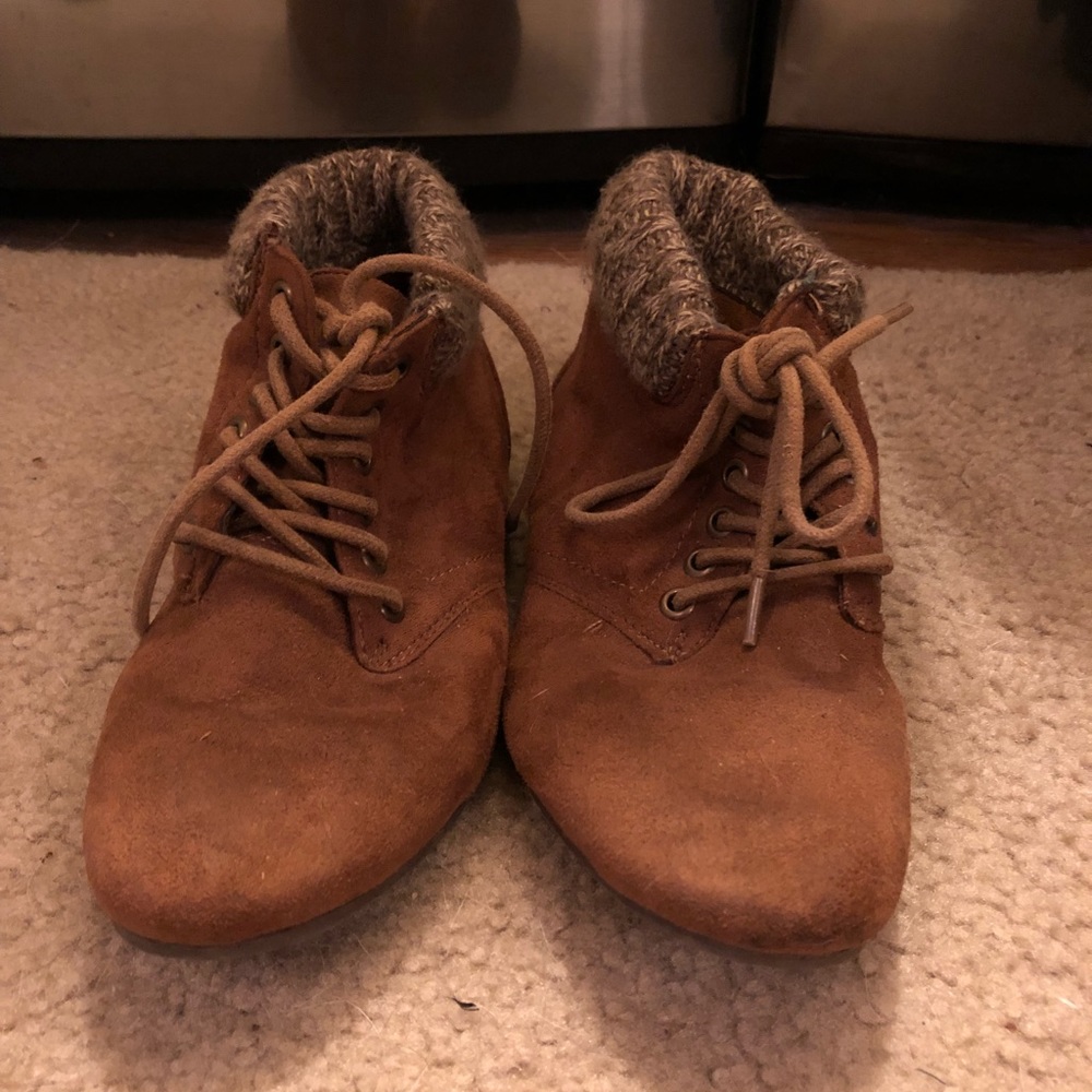 Suede Booties - Picture 2 of 2